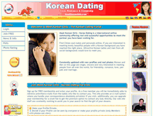 Tablet Screenshot of meetkoreangirls.com